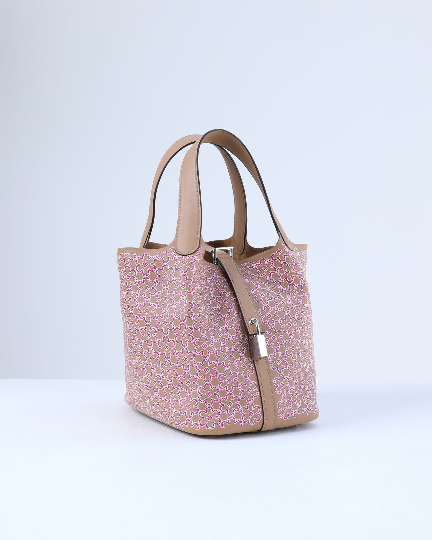 Picotin 18 Lucky Daisy Chai/Rose/Blanc/Chai with Palladium Hardware