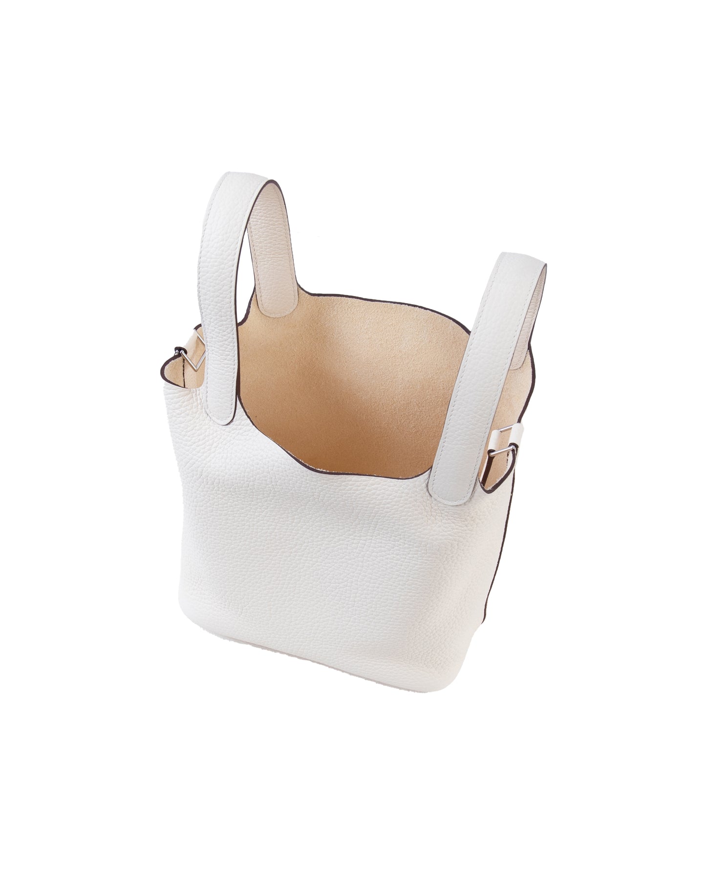 Picotin 18 Nata in Taurillon Clemence Leather with Palladium Hardware