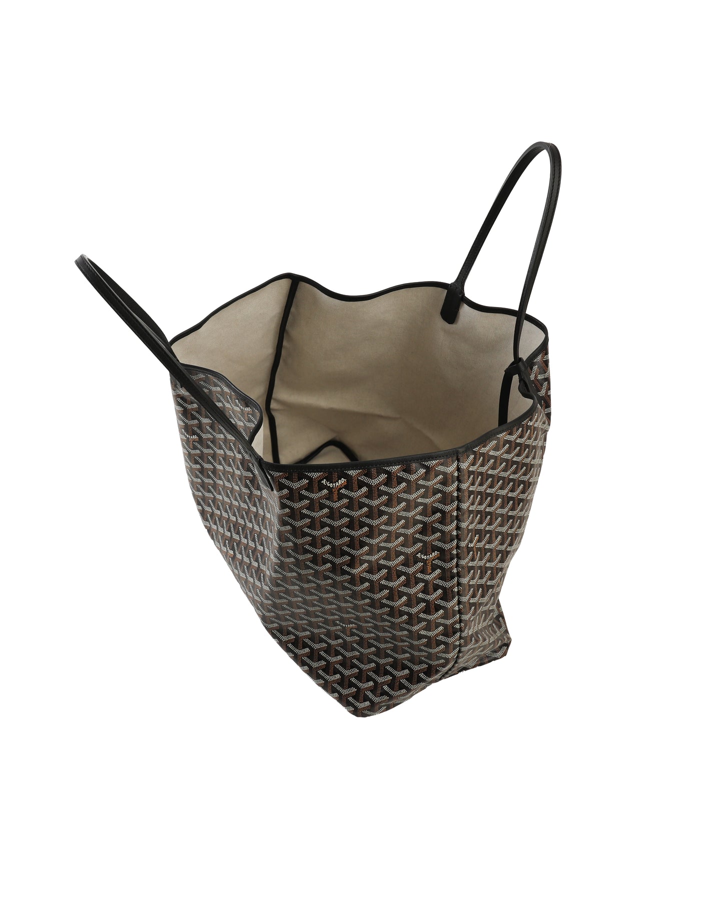 Maison Goyard St. Louis Black Bag in GM size