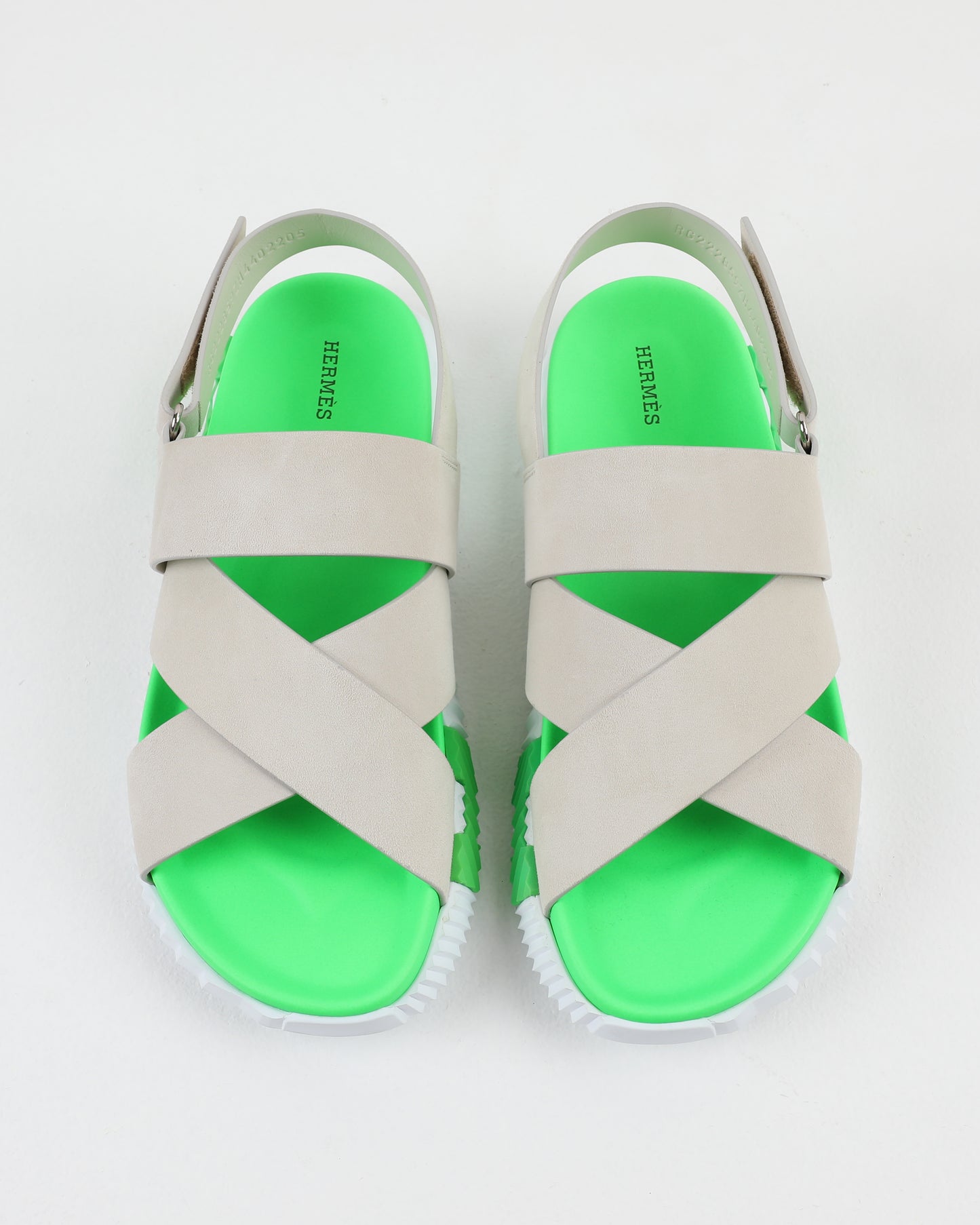 Electric Sandals in Beige Glaise