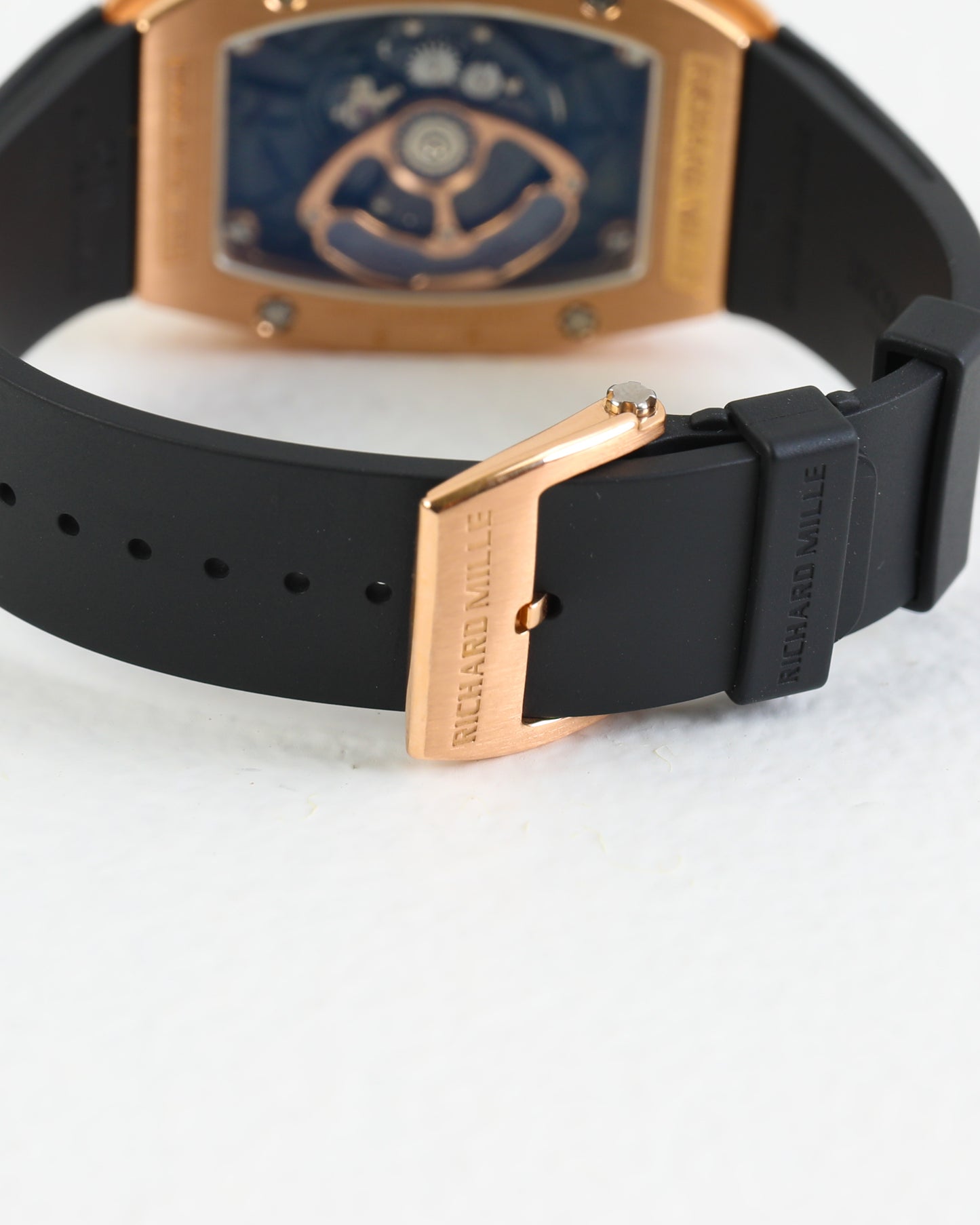 Richard Mille RM 007 Skeleton Diamond Dial Rose Gold