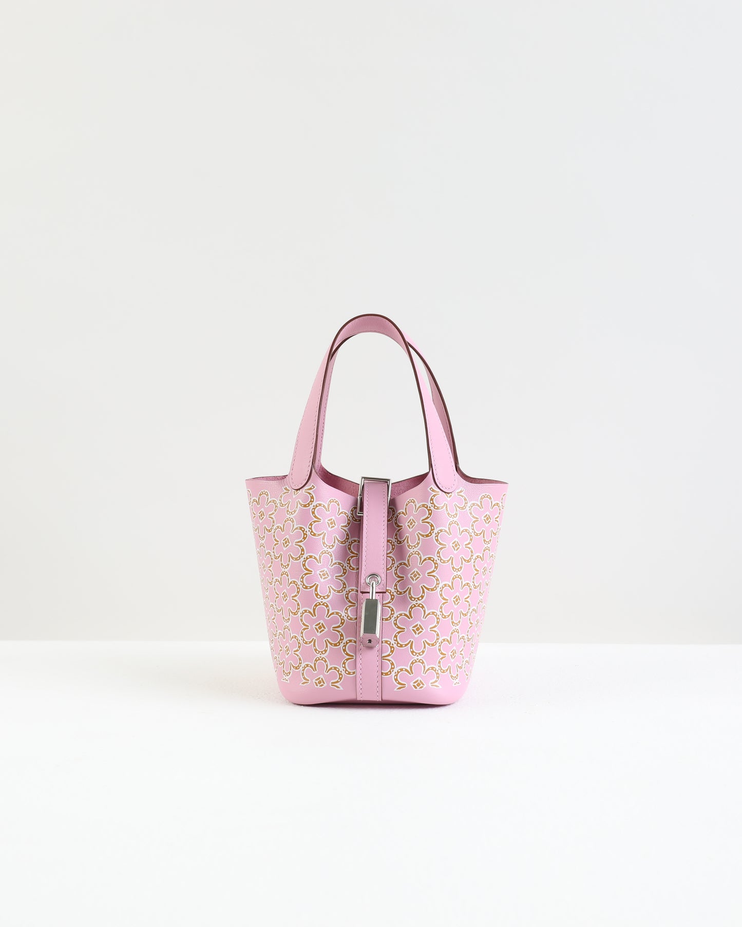 Picotin 14 Micro Daisy Mauve Sylvestre with Palladium Hardware