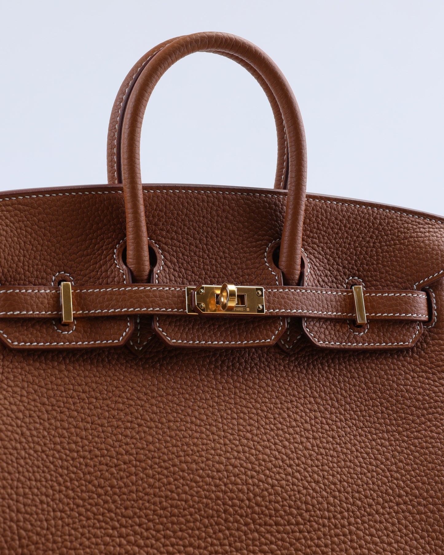 Birkin 25 Gold in Togo Leather with Gold Hardware