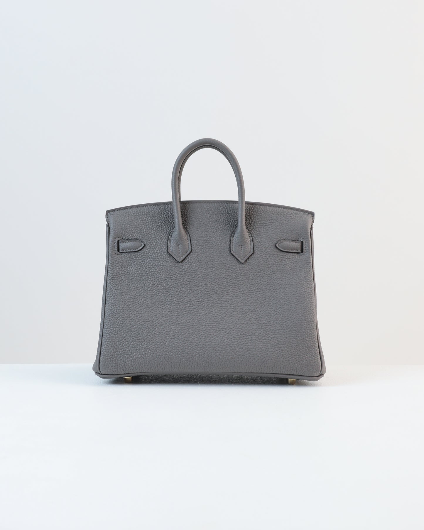 Birkin 25 Gris Etain in Togo Leather with Gold Hardware