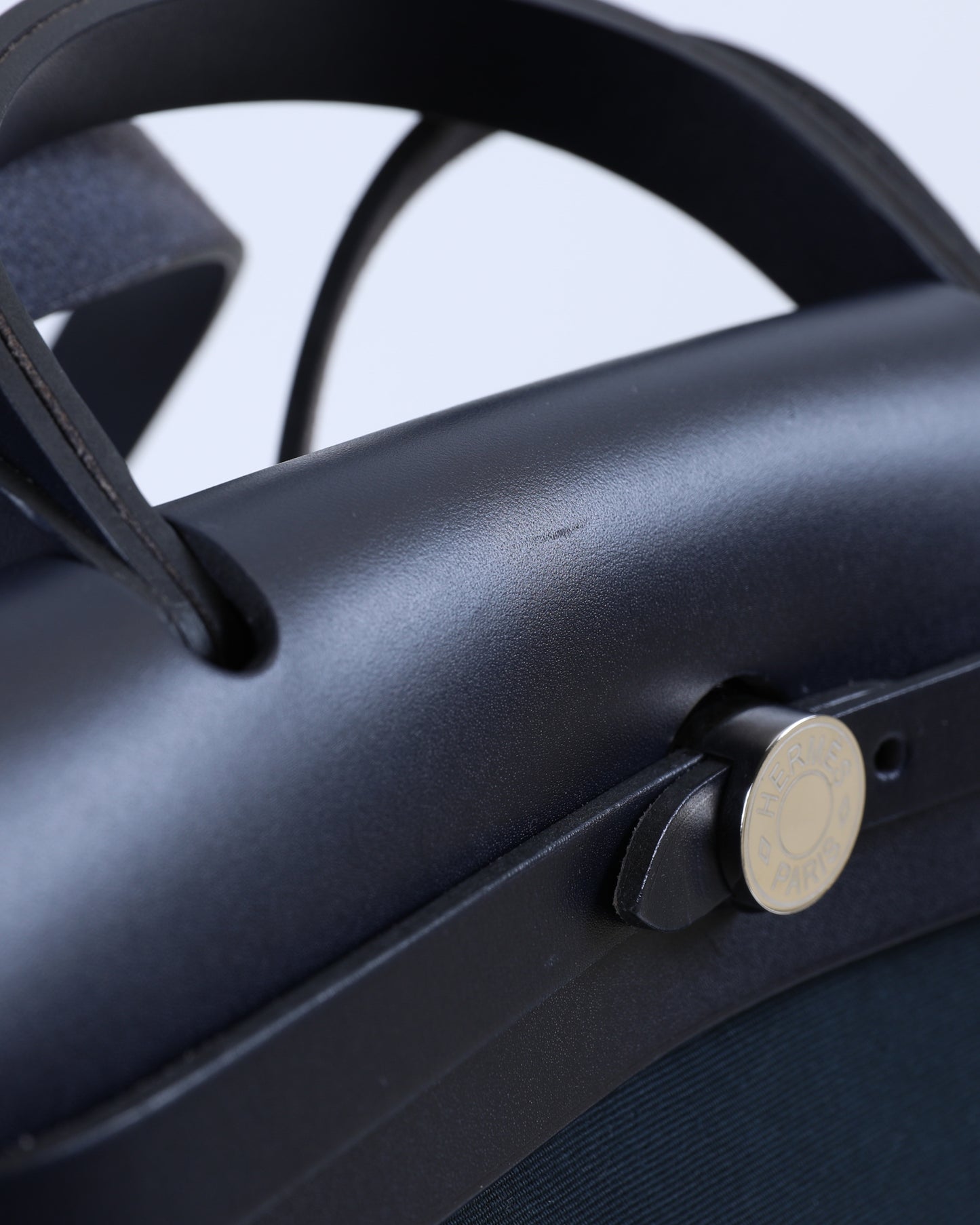 Herbag Zip 31 in Vert Cypress-VT Olive/Bleu Indigo Toile Officier Bicolore Vache Hunter with Palladium Hardware
