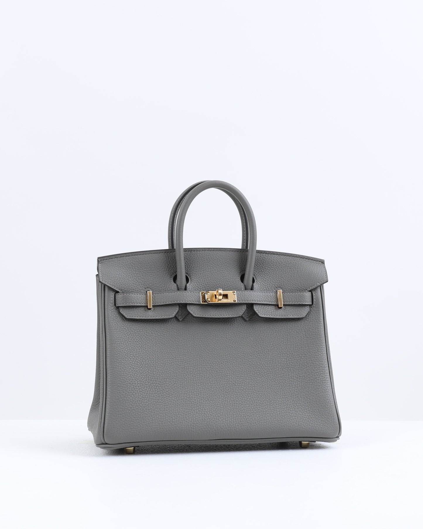Birkin 25 Gris Meyer in Togo Leather with Gold Hardware