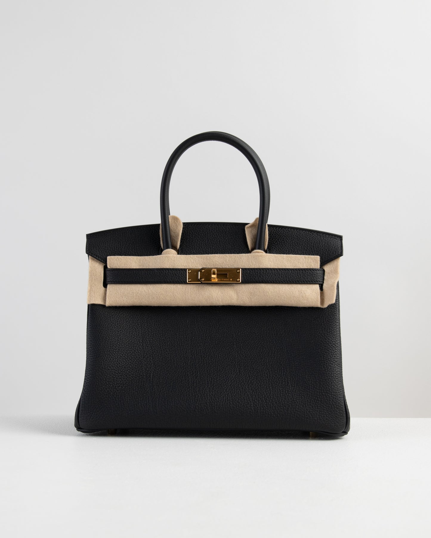 Birkin 30 Black in Togo Leather with Gold Hardware