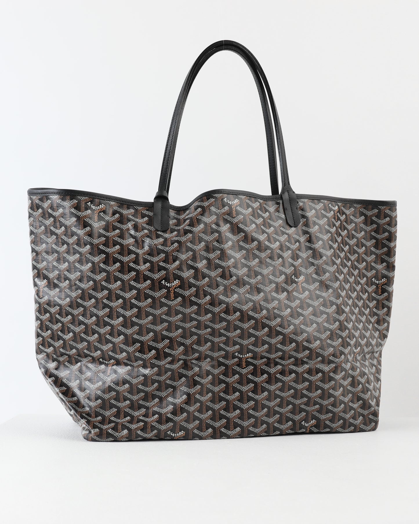 Maison Goyard St. Louis Black Bag in GM size