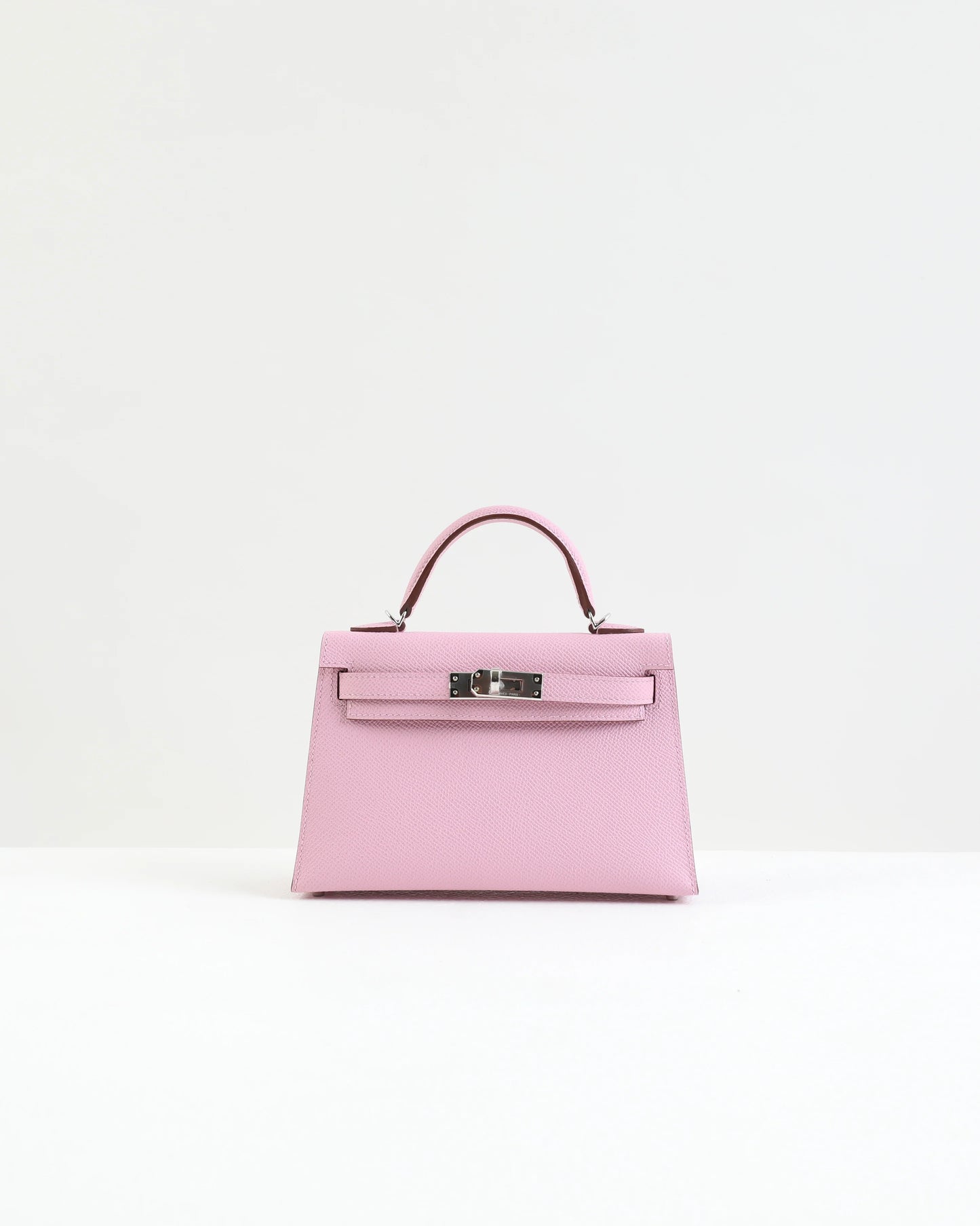 Kelly 20 Sellier Mauve Sylvestre in Epsom Leather with Palladium Hardware