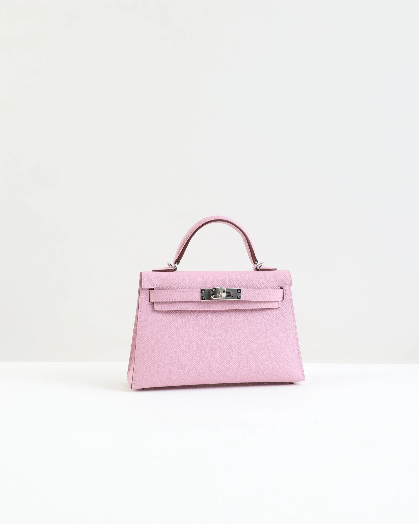 Kelly 20 Sellier Mauve Sylvestre in Epsom Leather with Palladium Hardware
