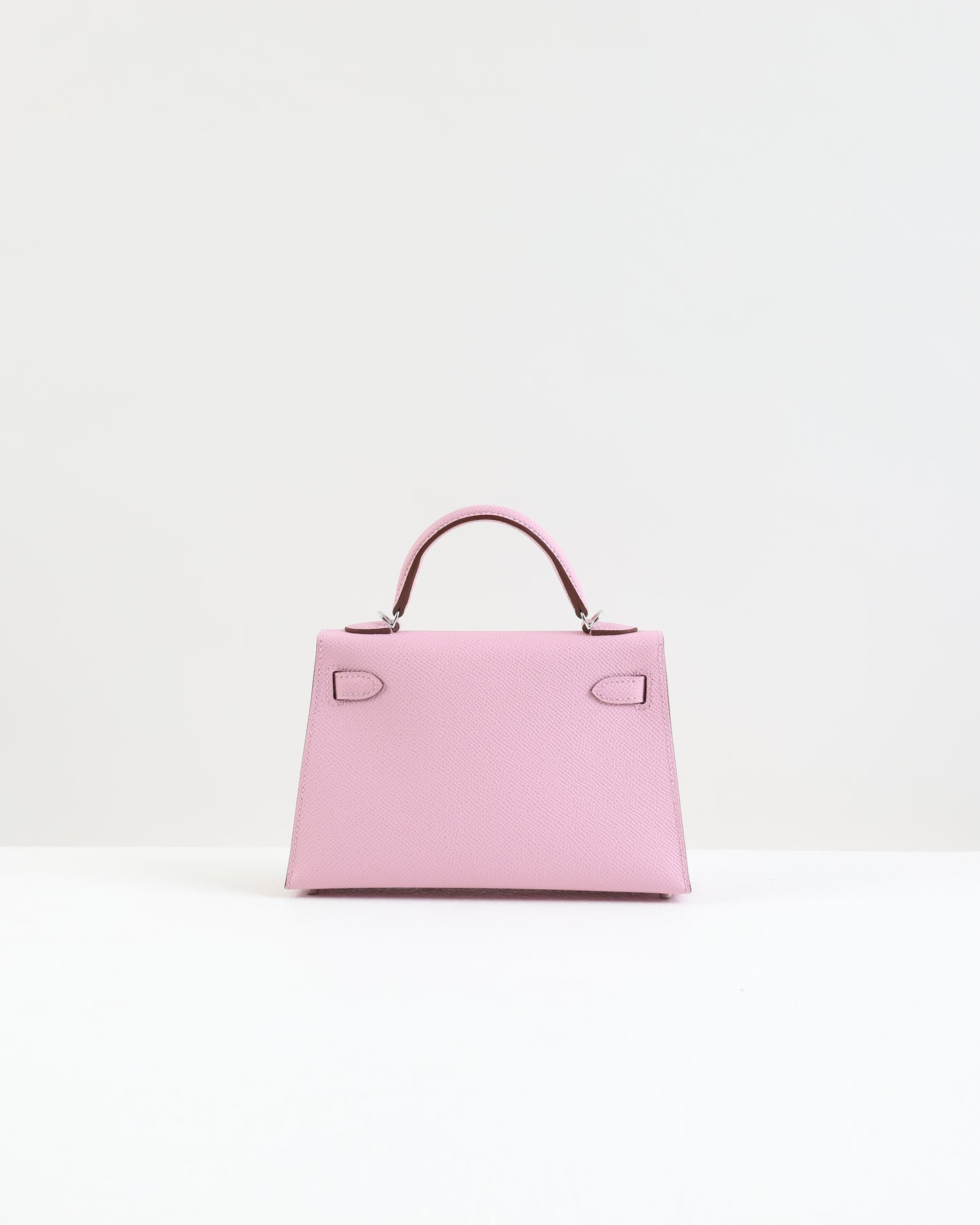 Kelly 20 Sellier Mauve Sylvestre in Epsom Leather with Palladium Hardware