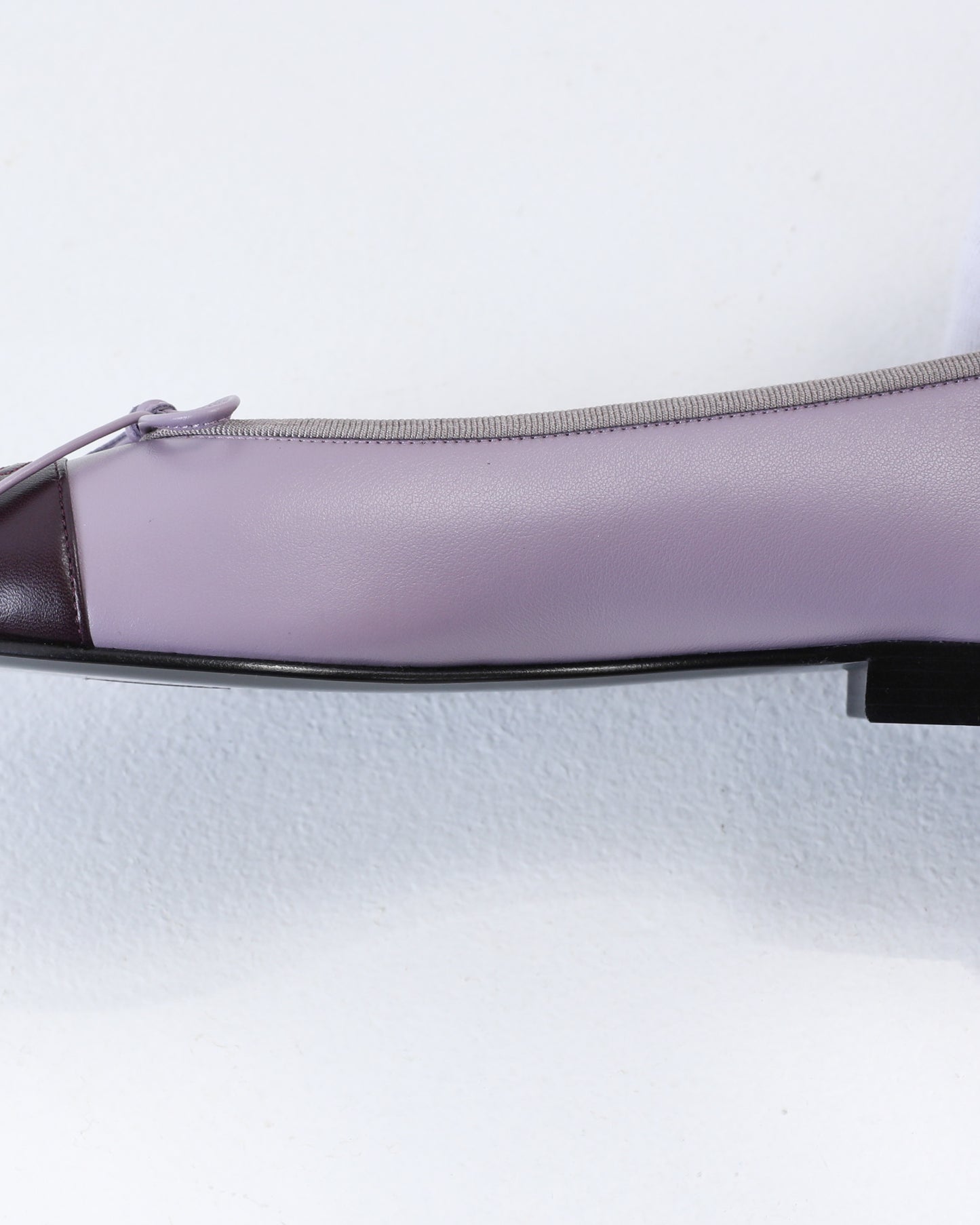 Chanel Ballerina Flats in Purple and Black