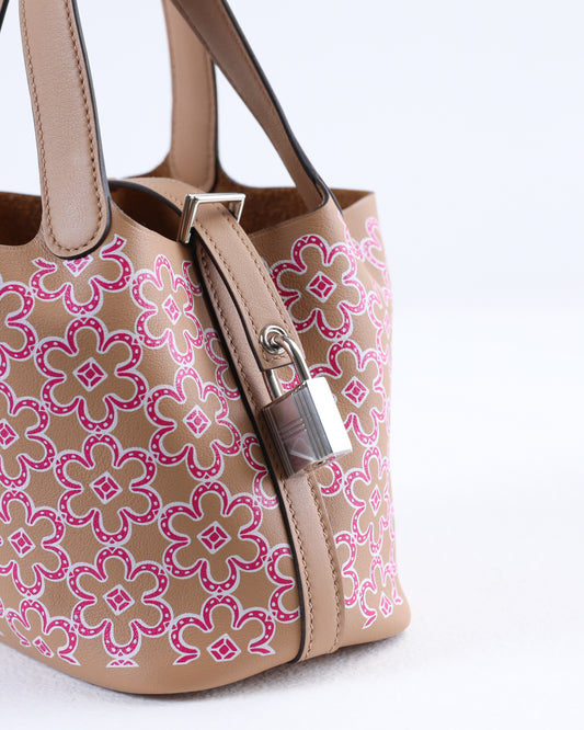 Picotin 14 Micro Daisy Chai/Rose/Blanc/Chai with Palladium Hardware