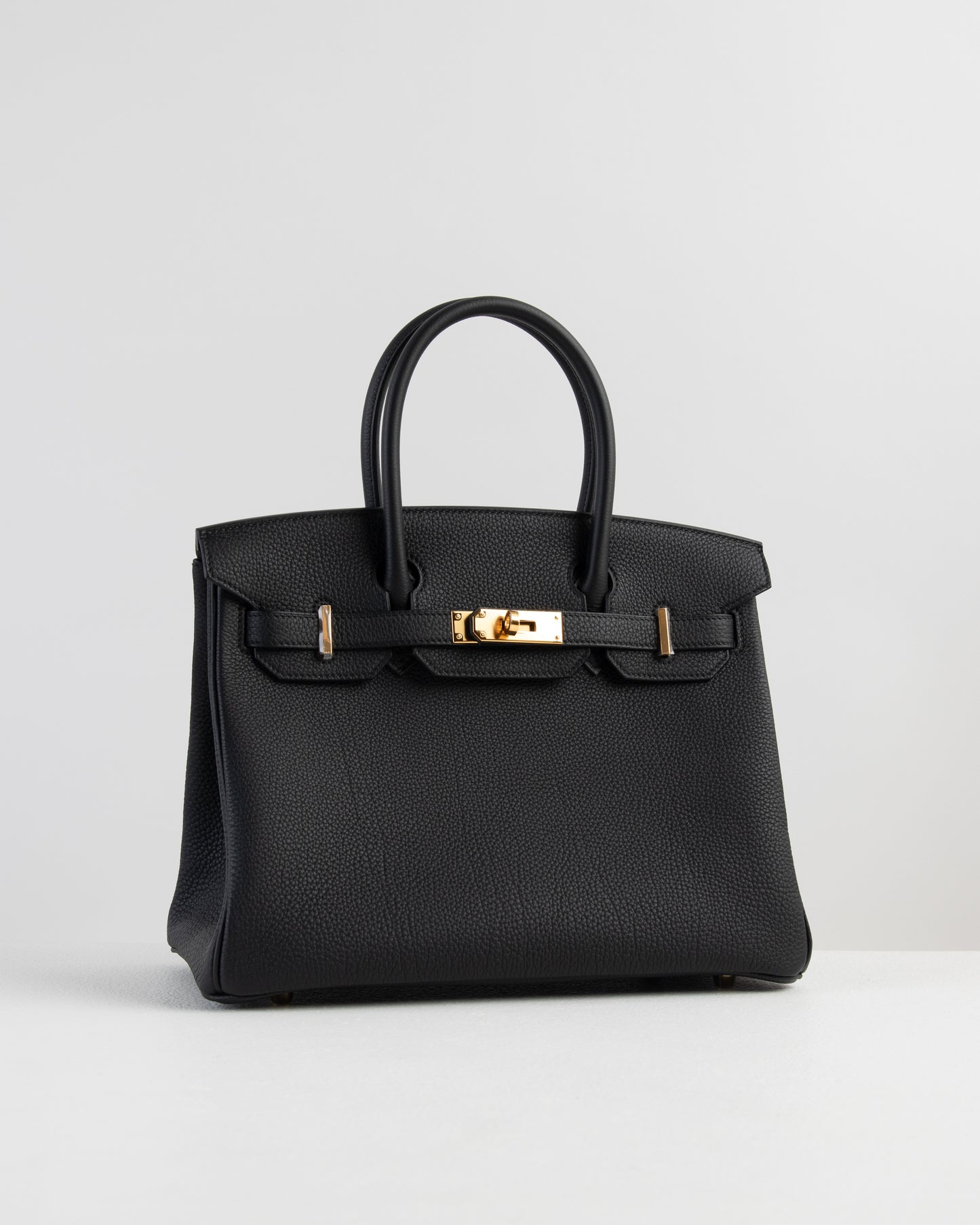 Birkin 30 Black in Togo Leather with Gold Hardware