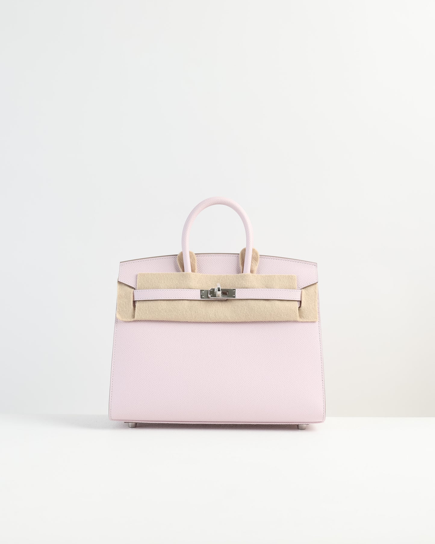 Birkin 25 Sellier Mauve Pale in Epsom Leather with Palladium Hardware