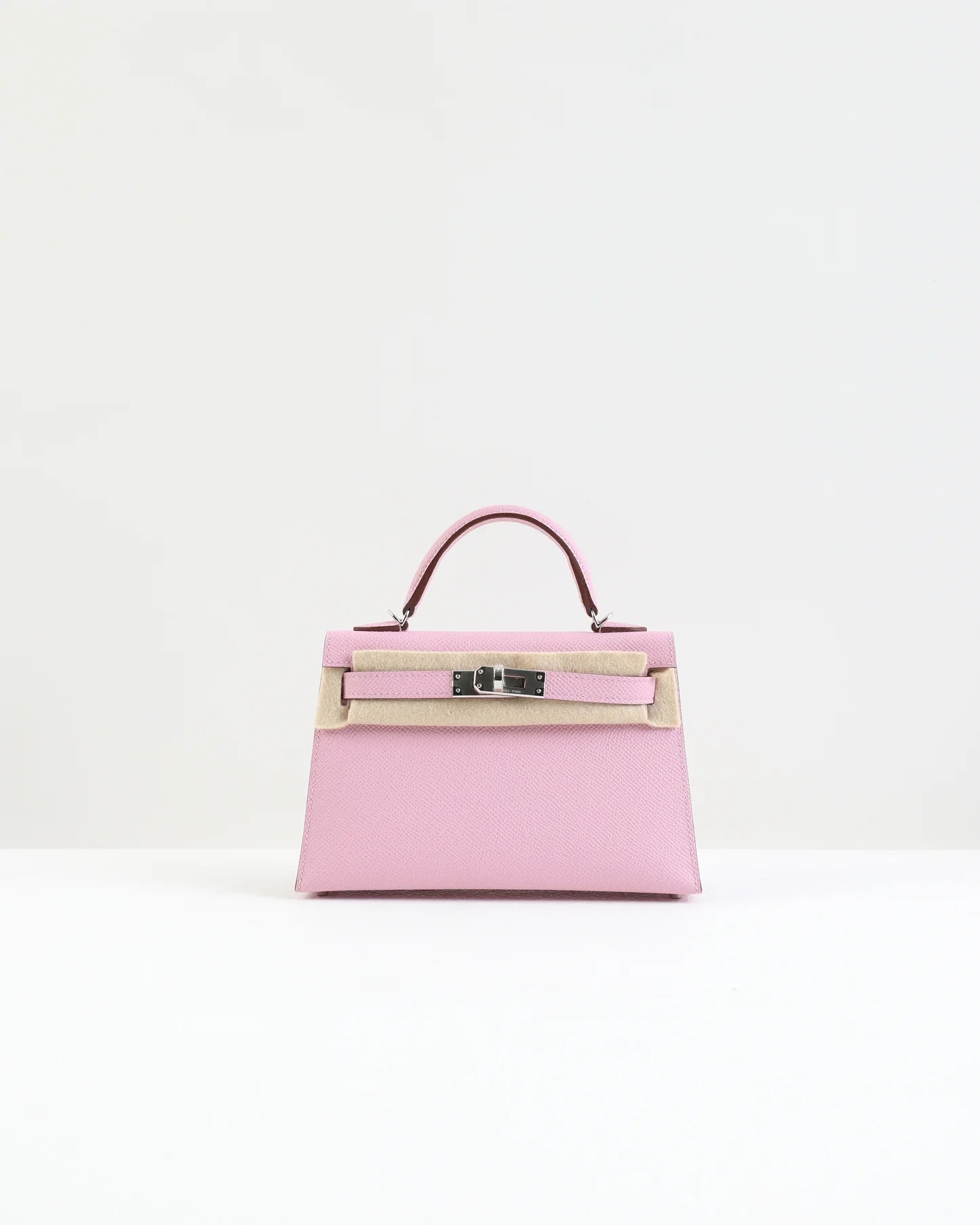 Kelly 20 Sellier Mauve Sylvestre in Epsom Leather with Palladium Hardware