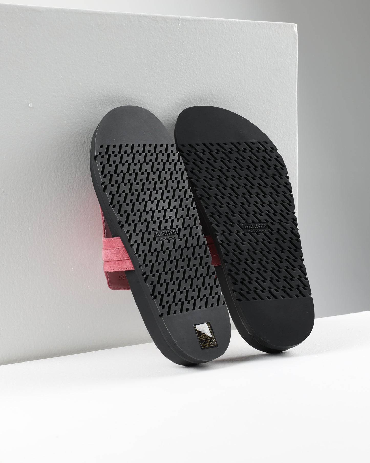 Empire Sandal in Pink Suede with Palladium Hardware