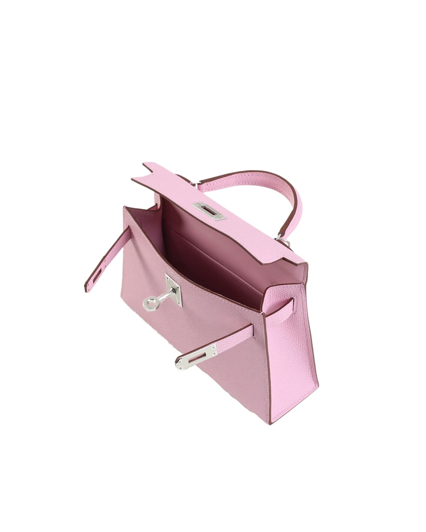 Kelly 20 Sellier Mauve Sylvestre in Epsom Leather with Palladium Hardware