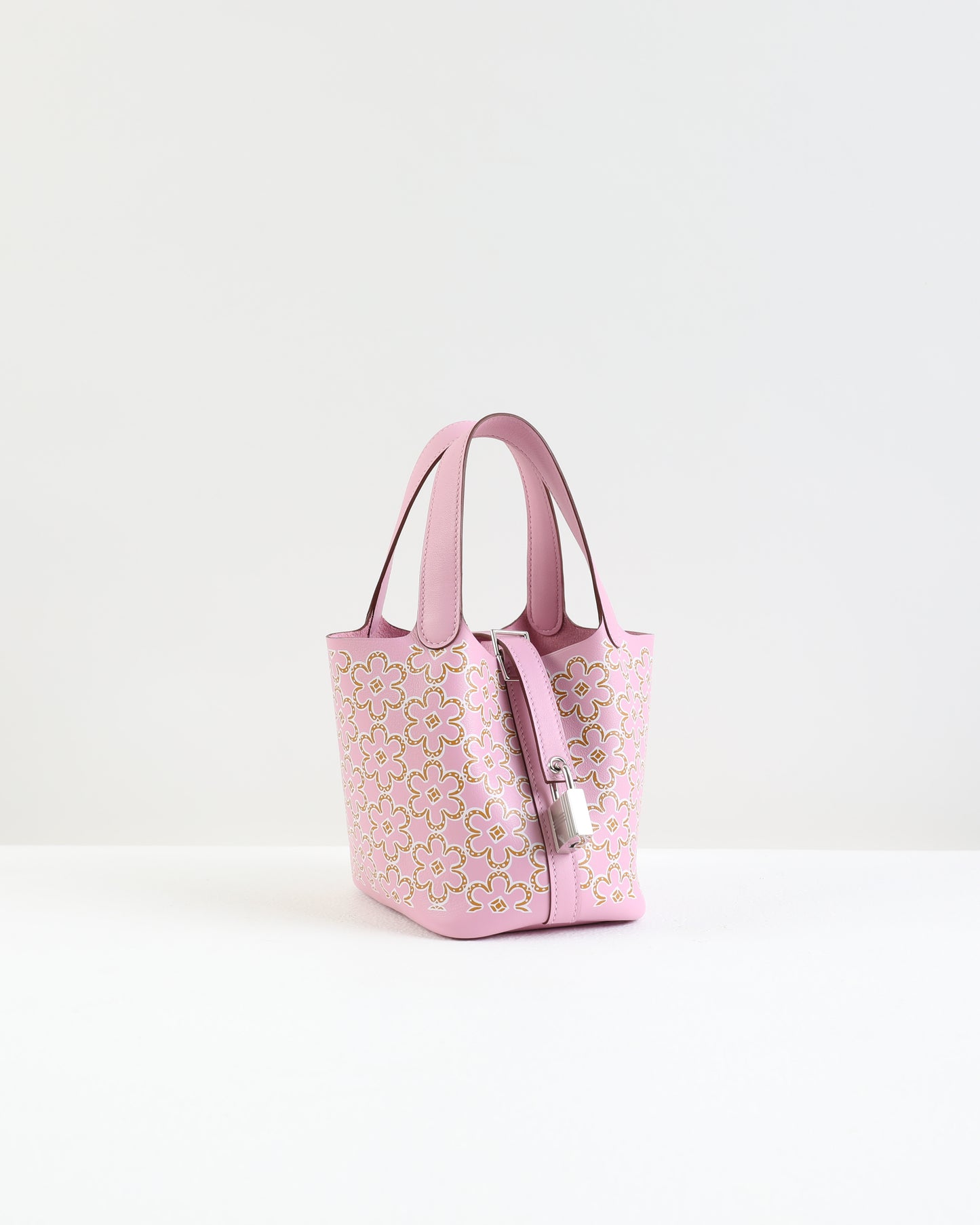 Picotin 14 Micro Daisy Mauve Sylvestre with Palladium Hardware
