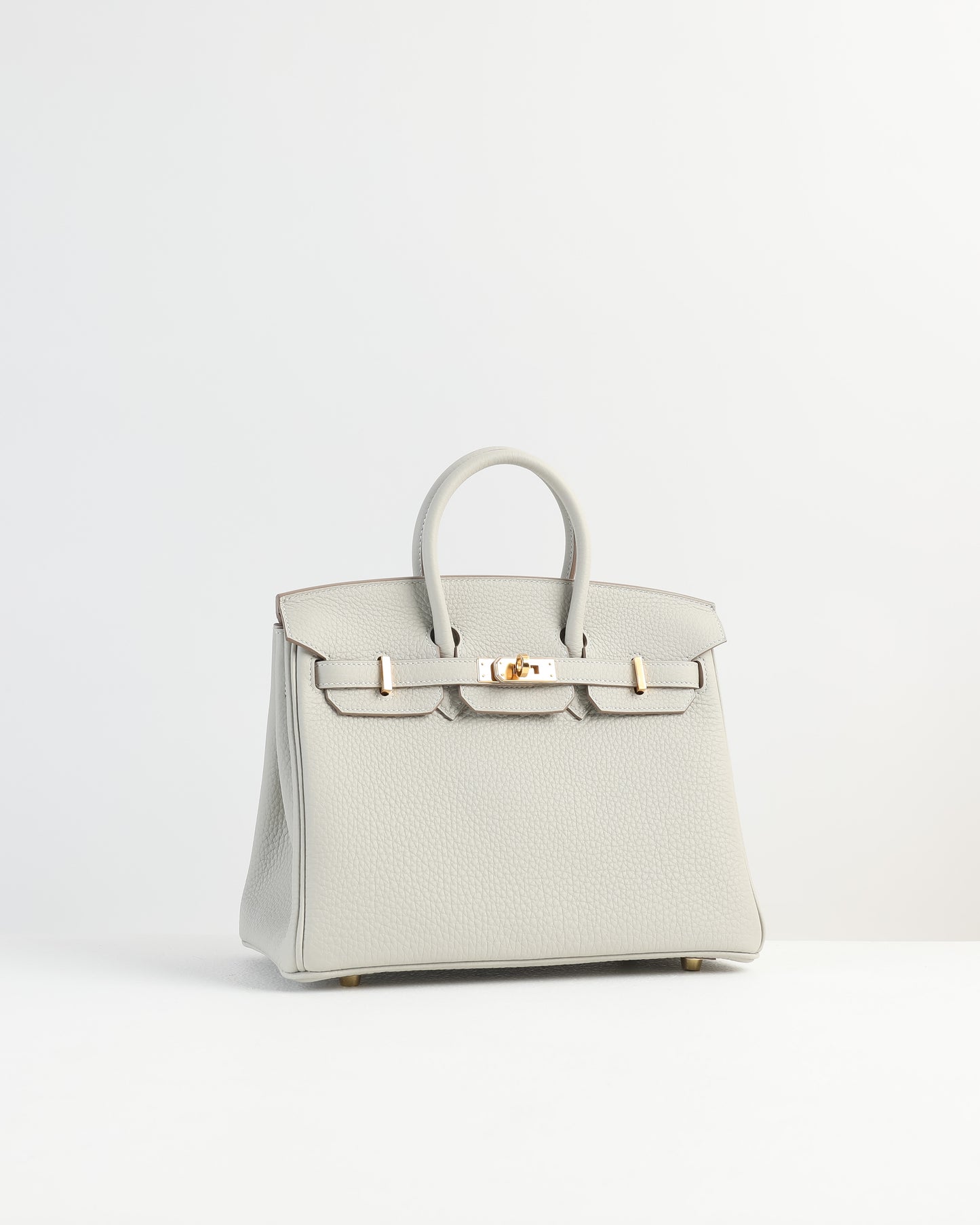 Birkin 25 Gris Perle in Togo Leather with Gold Hardware