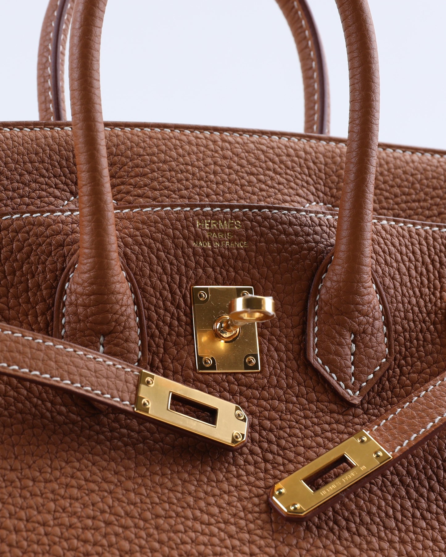 Birkin 25 Gold in Togo Leather with Gold Hardware