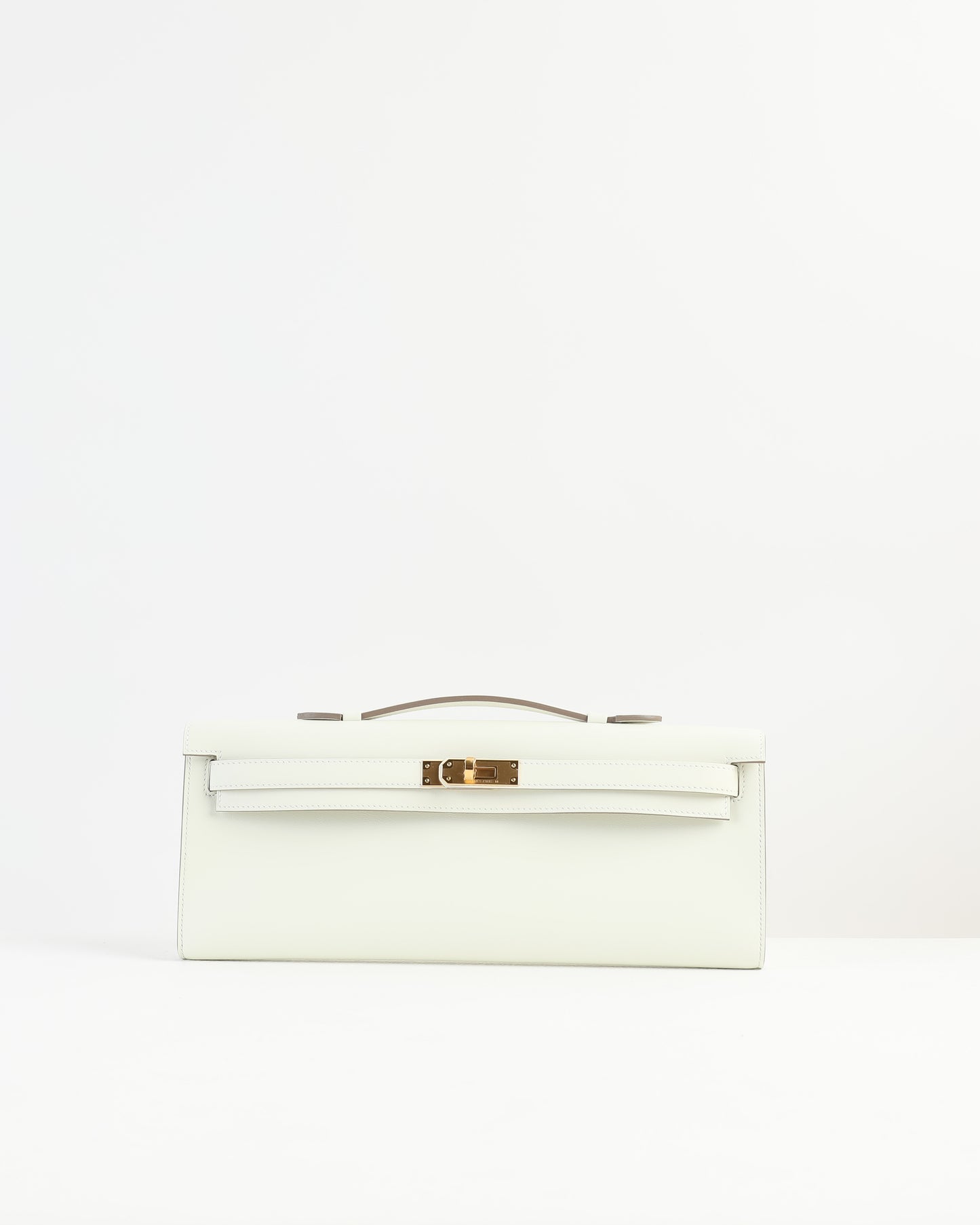 Kelly Cut Mushroom in Swift Leather with Gold Hardware