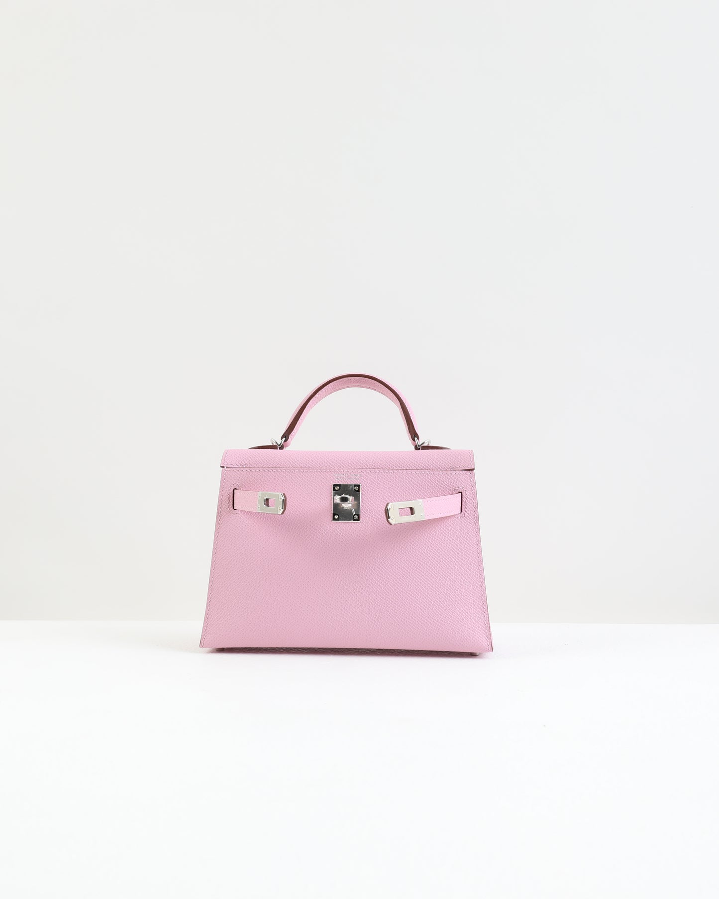 Kelly 20 Sellier Mauve Sylvestre in Epsom Leather with Palladium Hardware