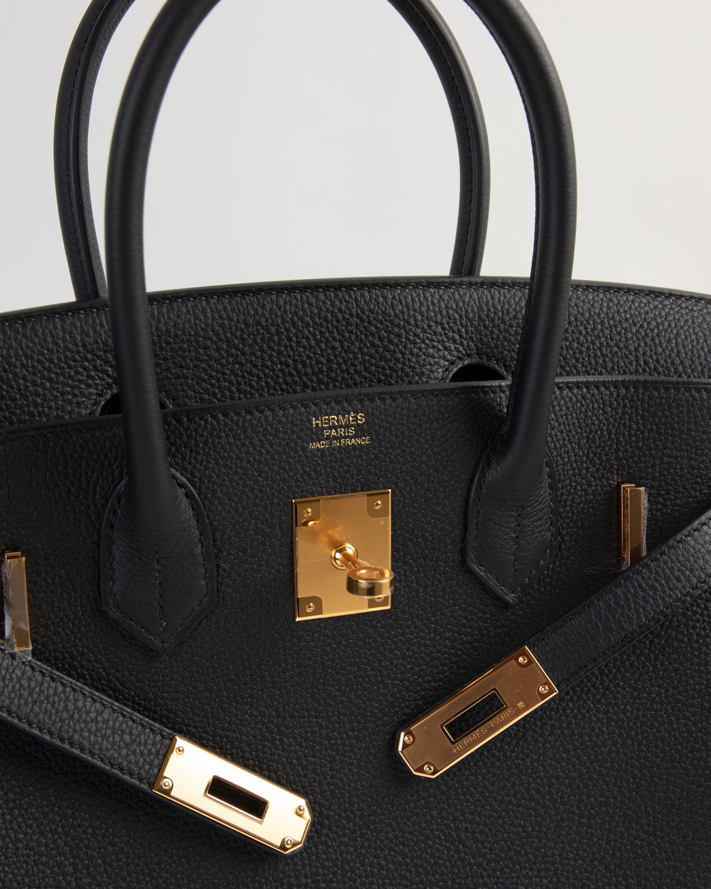 Birkin 30 Black in Togo Leather with Gold Hardware