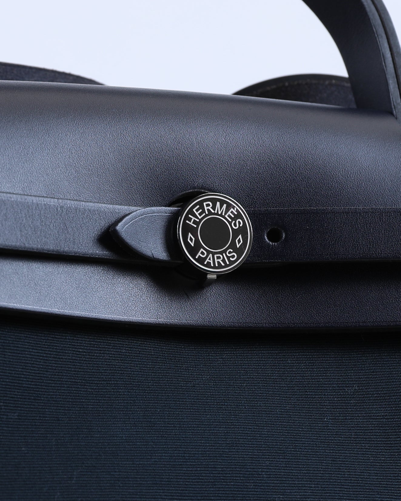 Herbag Zip 31 in Vert Cypress-VT Olive/Bleu Indigo Toile Officier Bicolore Vache Hunter with Palladium Hardware