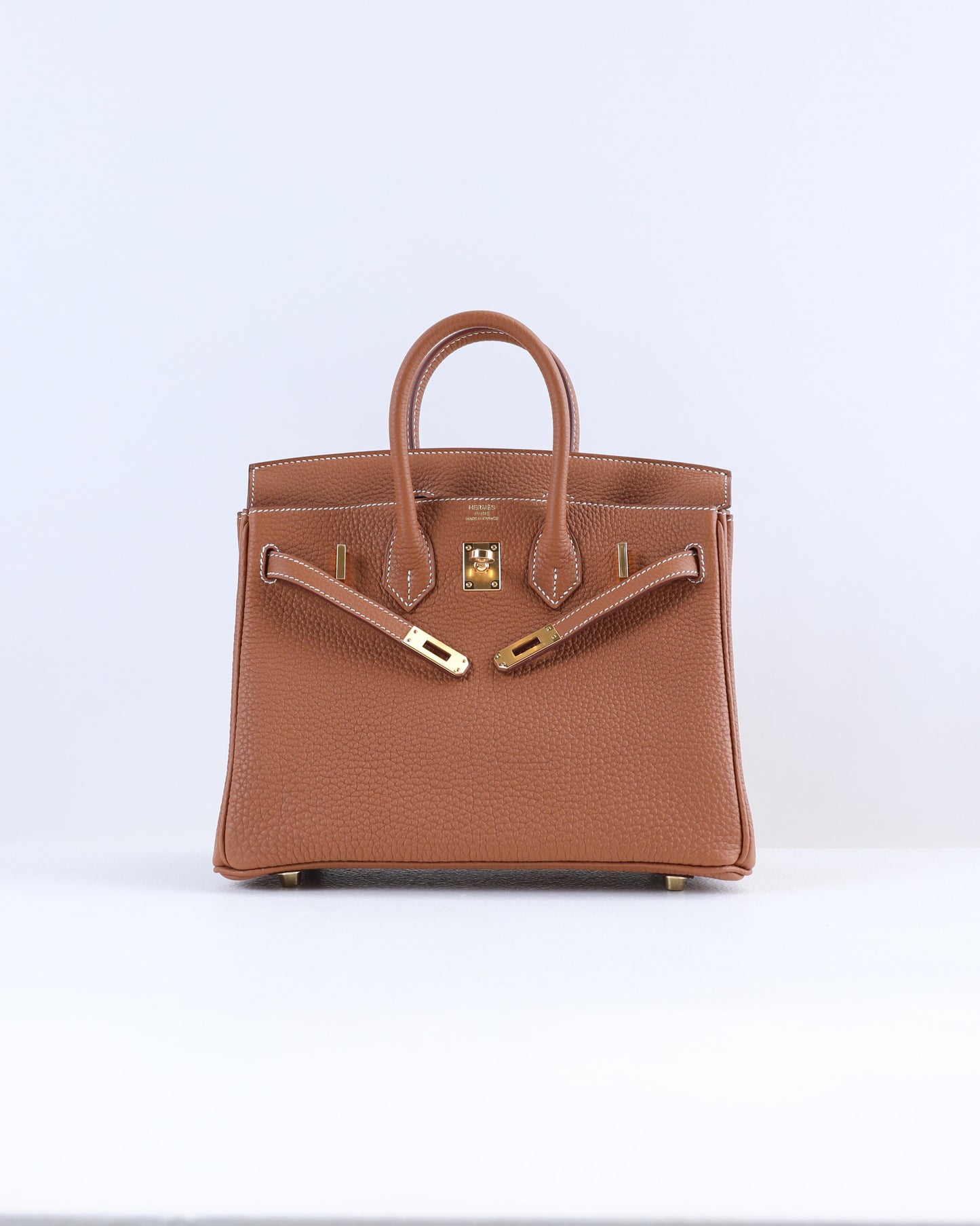 Birkin 25 Gold in Togo Leather with Gold Hardware