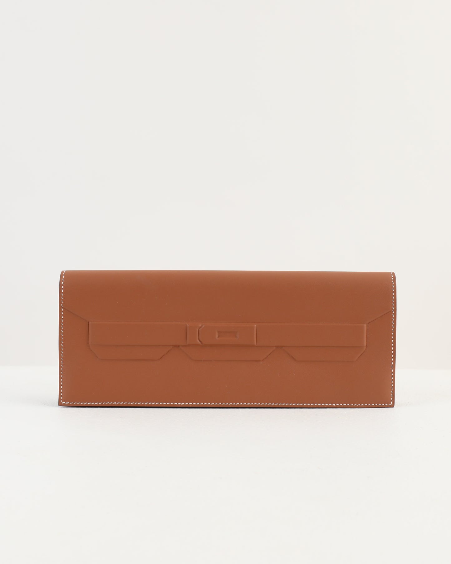 Birkin Clutch Shadow Gold in Swift Calfskin leather