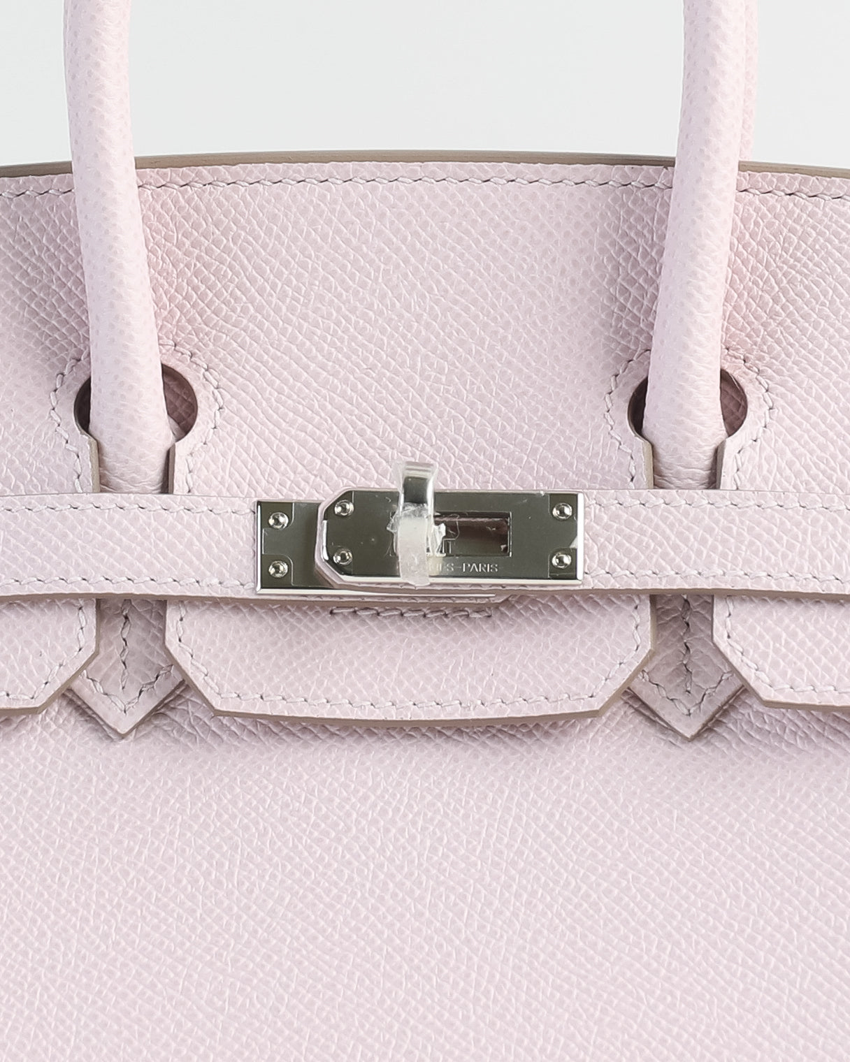 Birkin 25 Sellier Mauve Pale in Epsom Leather with Palladium Hardware