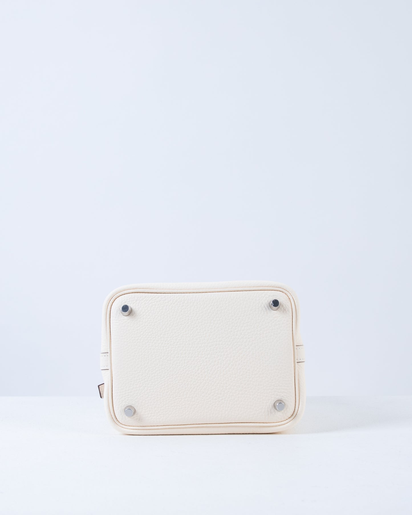 Picotin 18 Nata in Taurillon Clemence Leather with Palladium Hardware