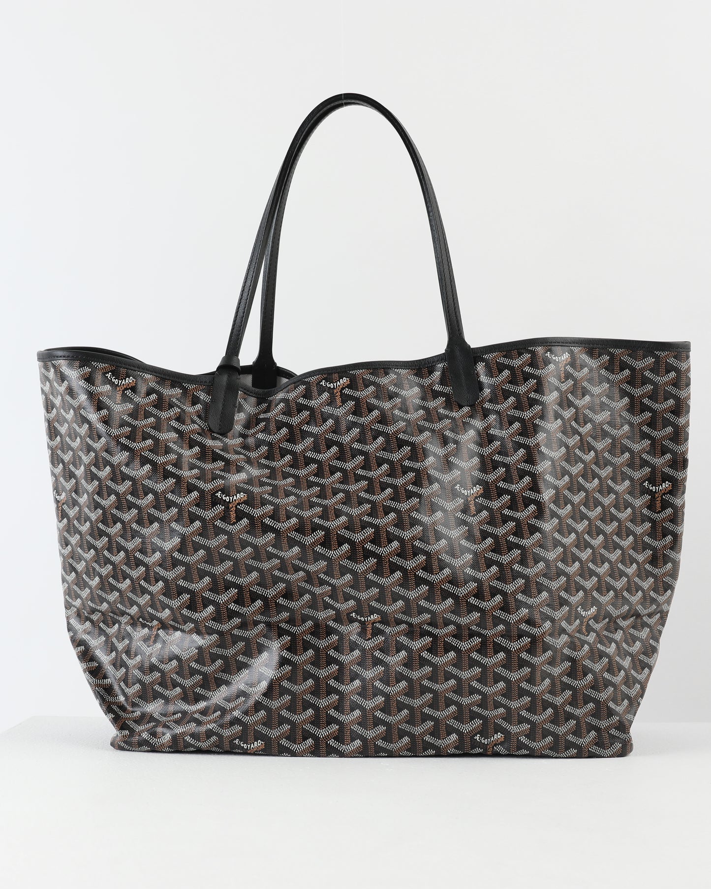 Maison Goyard St. Louis Black Bag in GM size