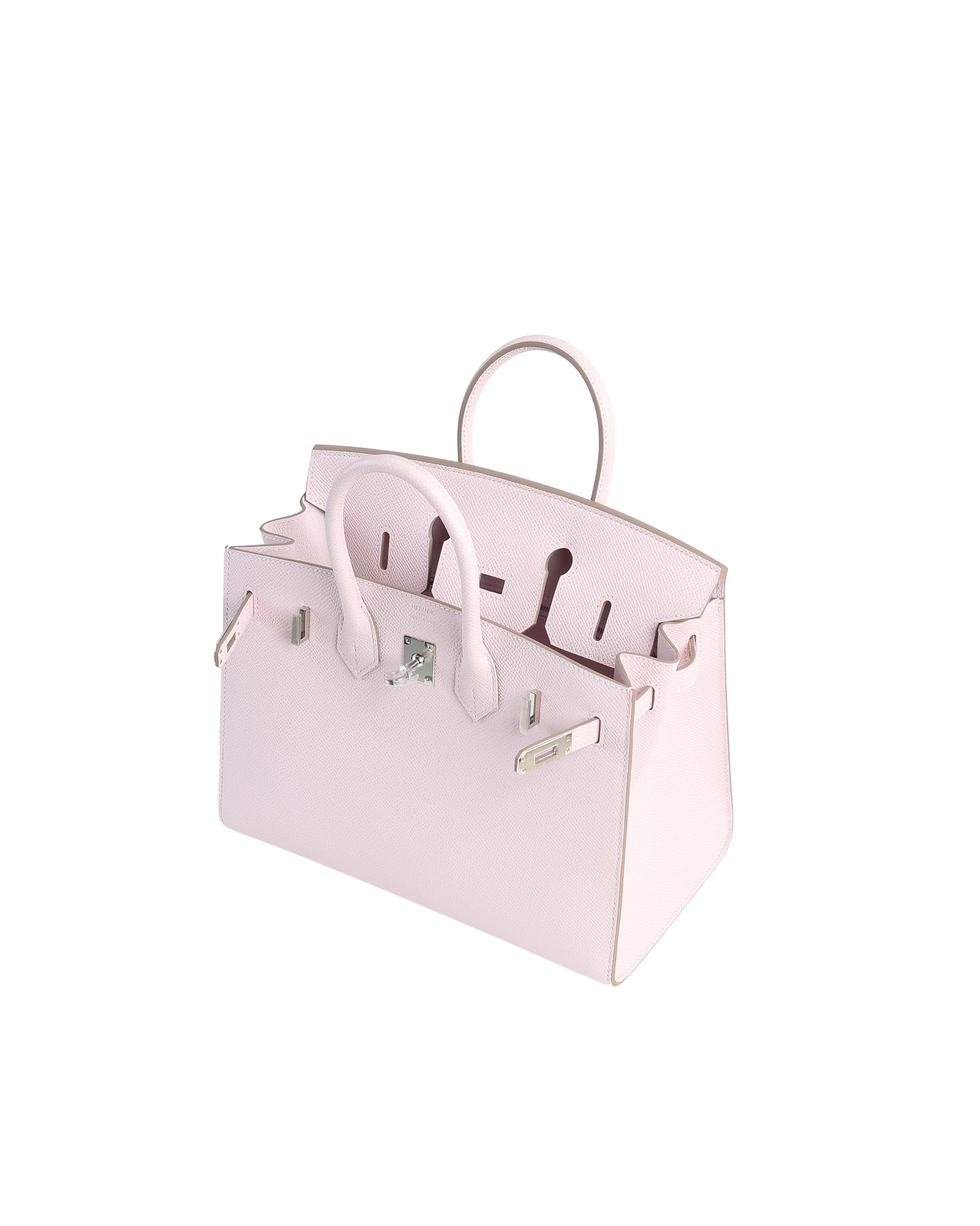Birkin 25 Sellier Mauve Pale in Epsom Leather with Palladium Hardware