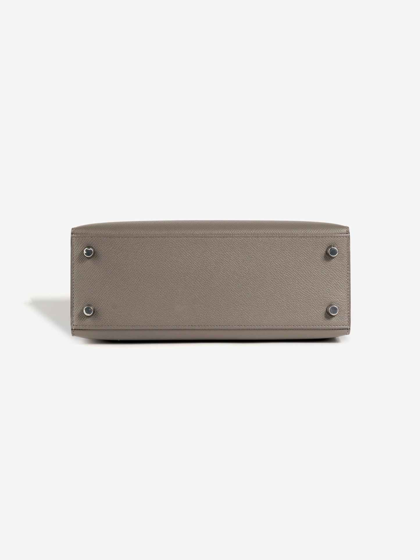Kelly 25 Gris Meyer with Palladium Hardware