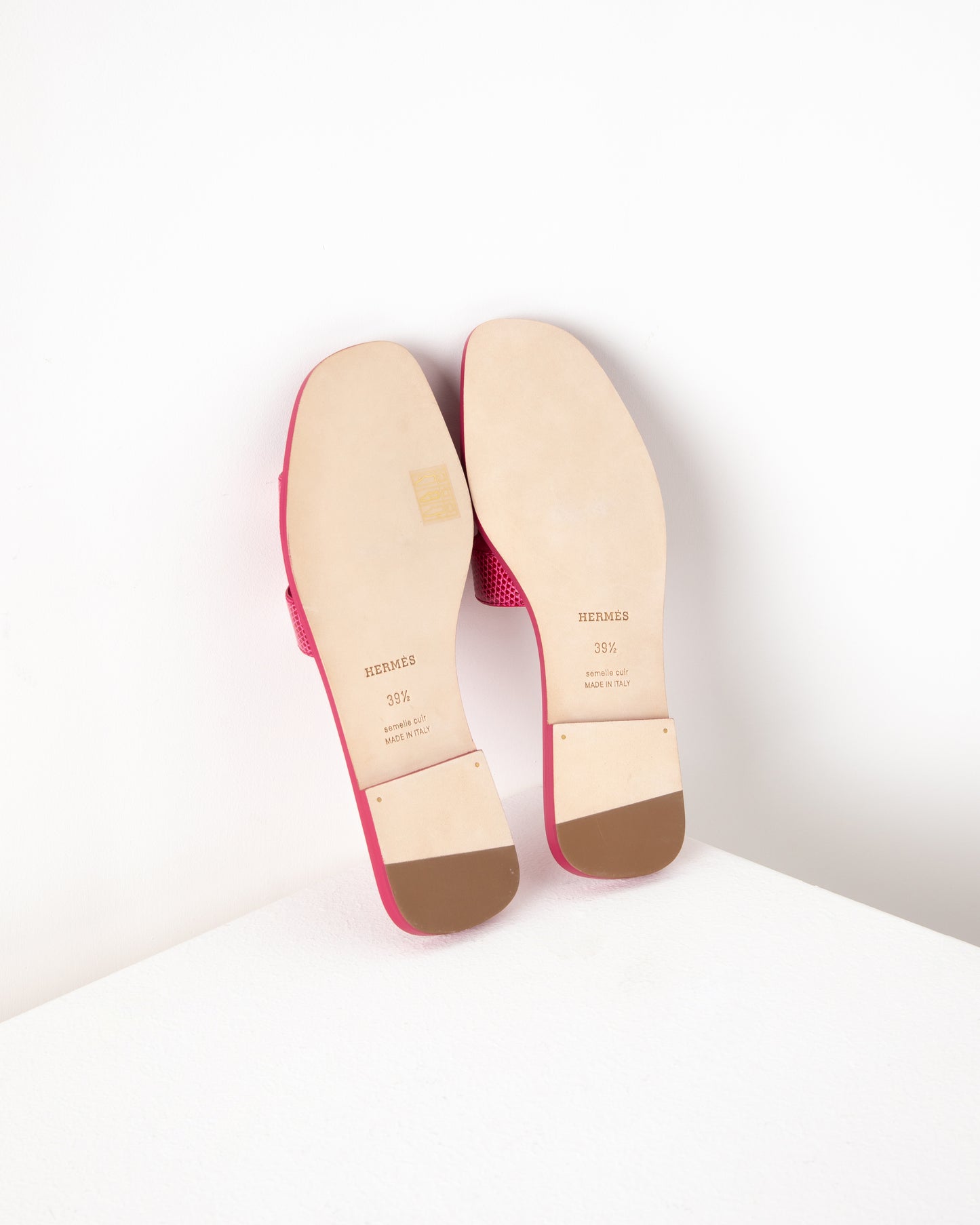 Oran Sandal in Pink Lizard