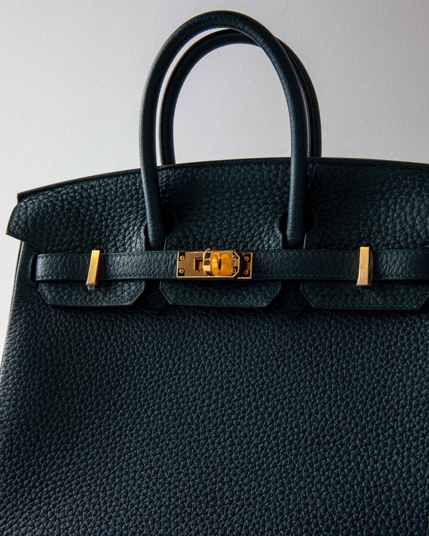 Birkin 25 Vert Cypress Togo with Gold Hardware