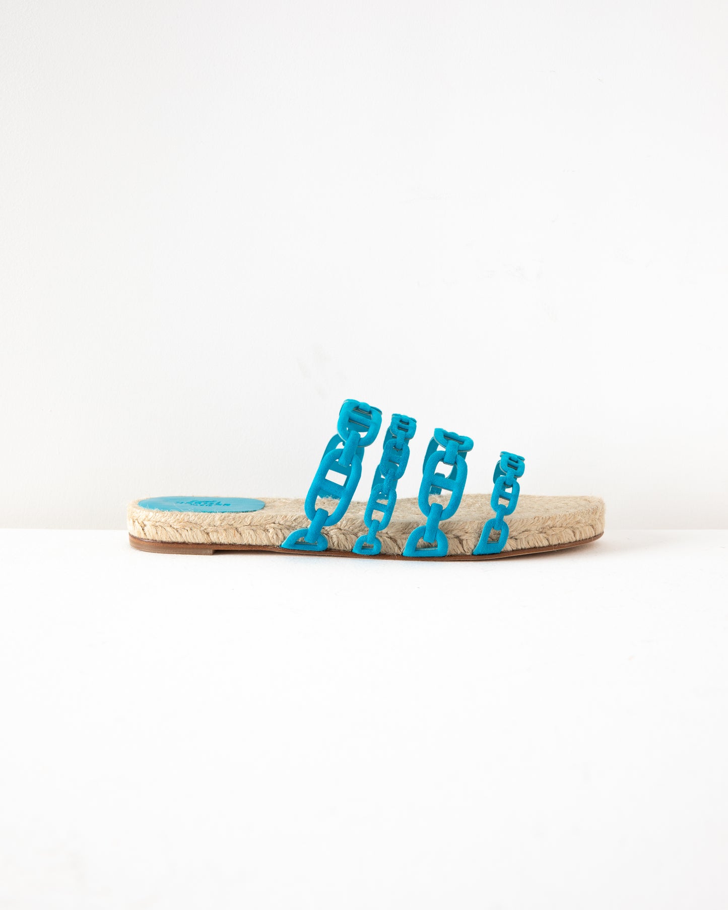 Suede Goatskin Ancone Espadrille Sandals