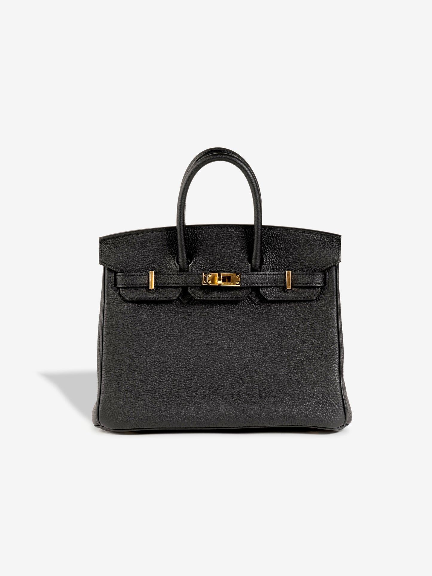 Birkin 25 in Black Togo Leather with Gold Hardware
