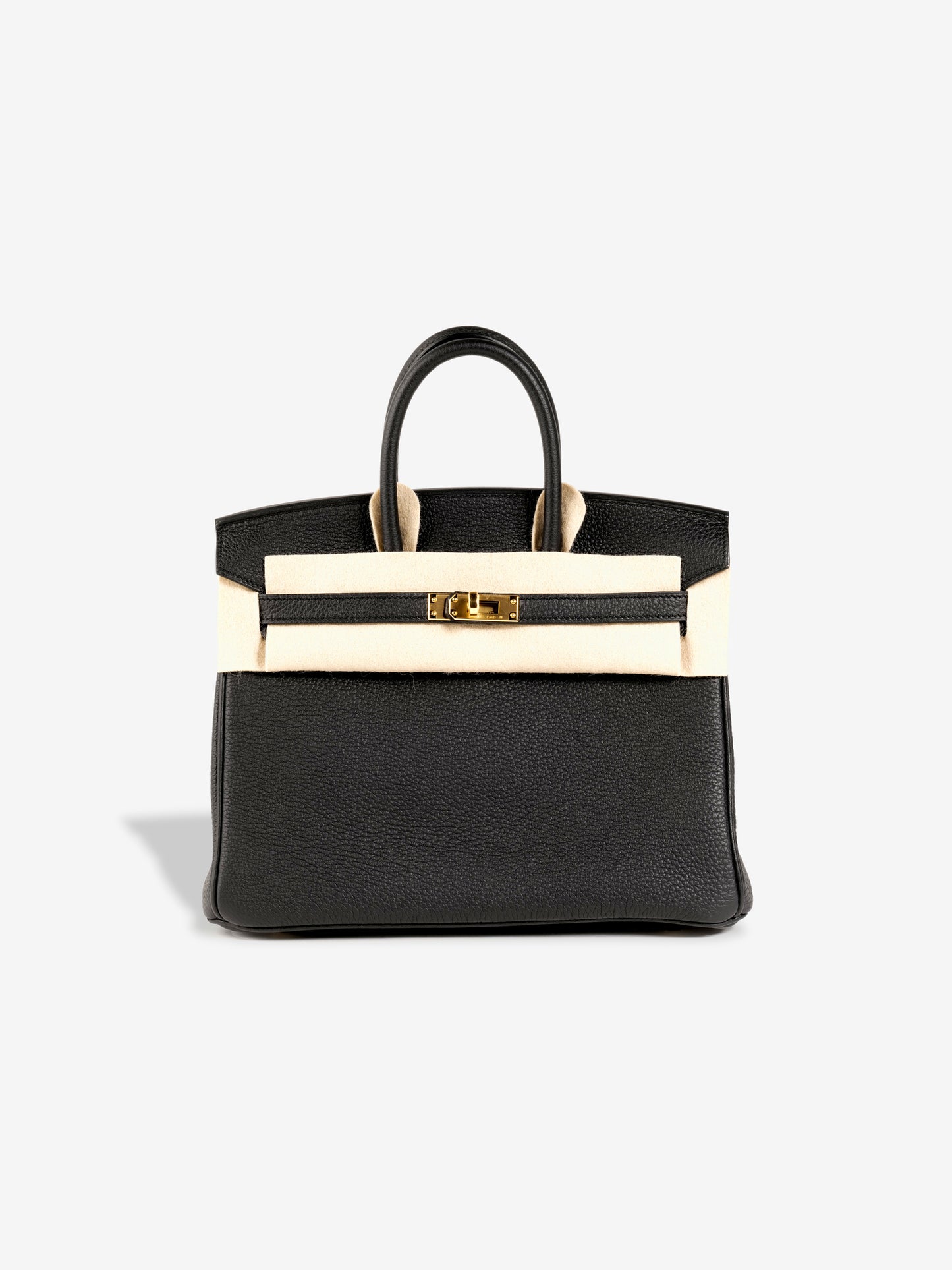 Birkin 25 in Black Togo Leather with Gold Hardware