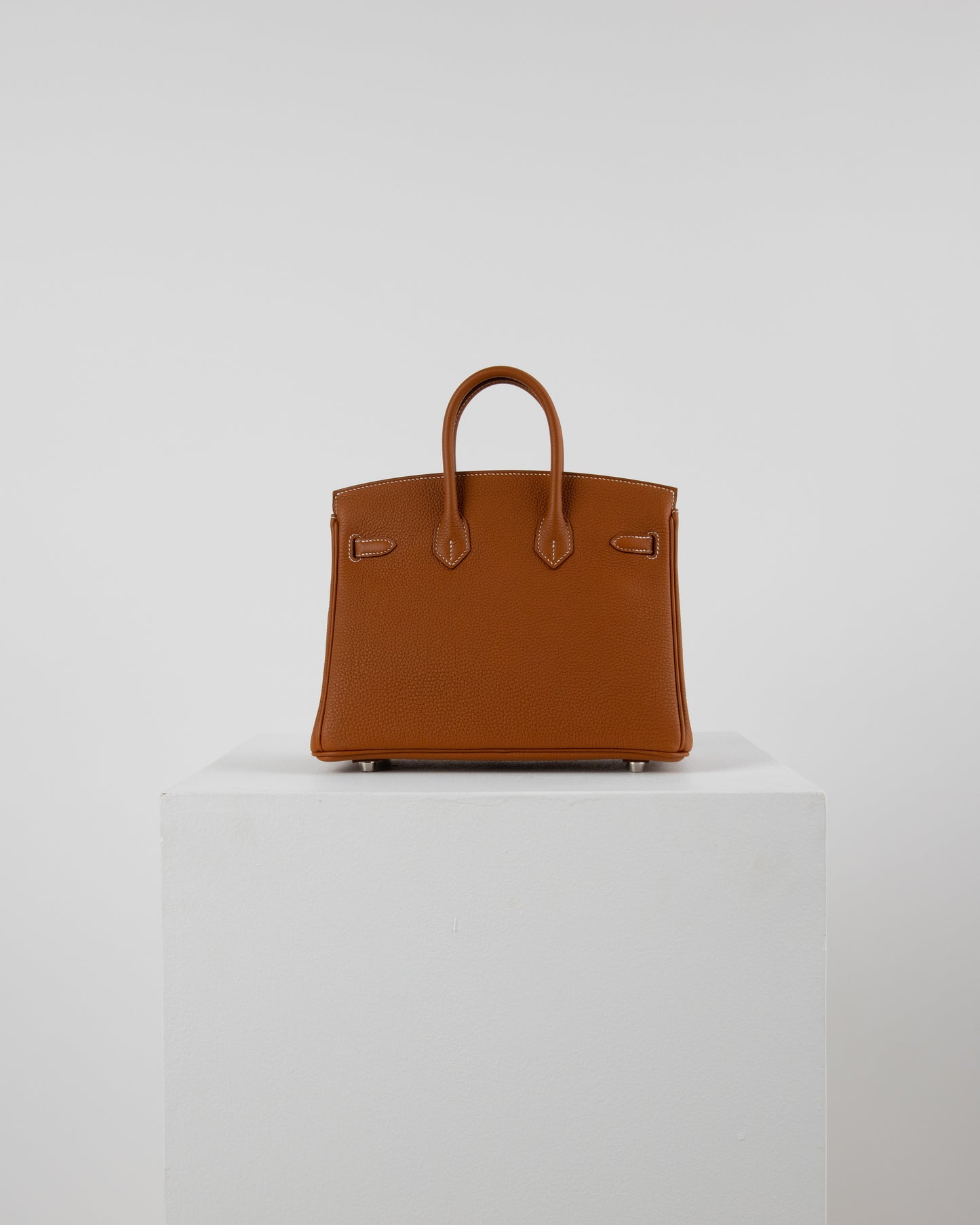 Birkin 25 Gold in Togo Leather with Palladium Hardware