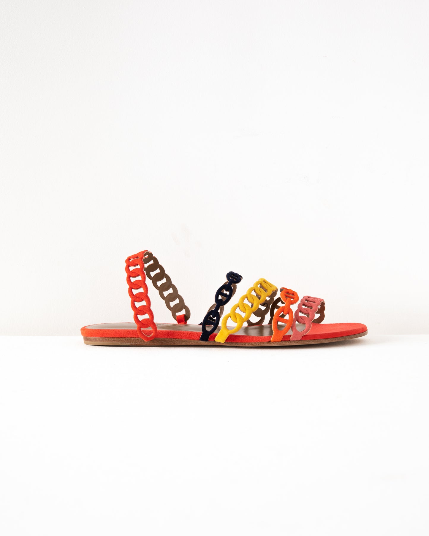 Thalassa Sandal in Multicolor Red