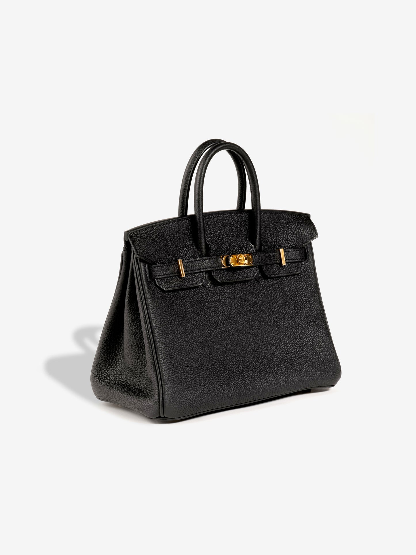 Birkin 25 in Black Togo Leather with Gold Hardware