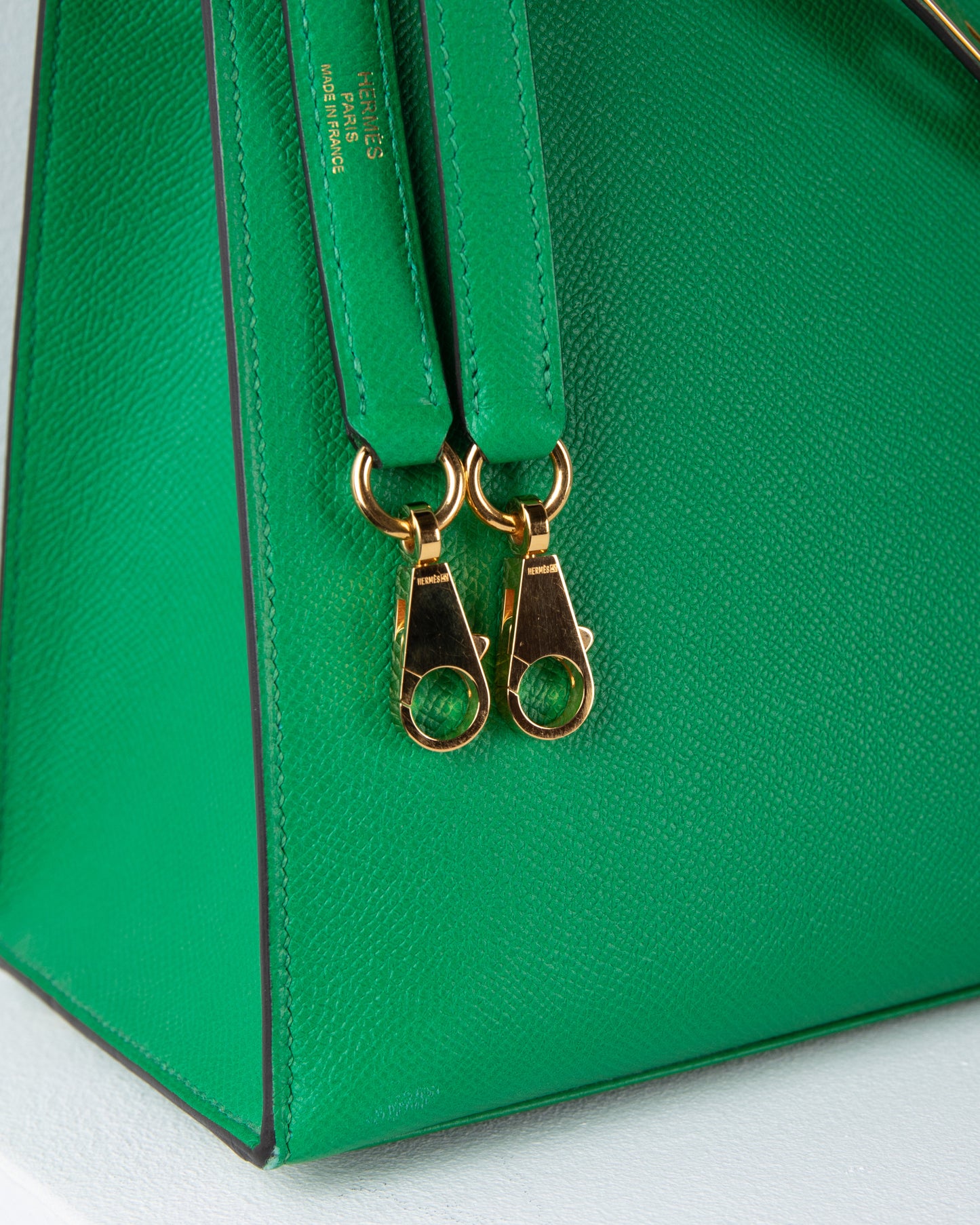 Kelly 35 Sellier in Bambou Epsom Leather with Gold Hardware