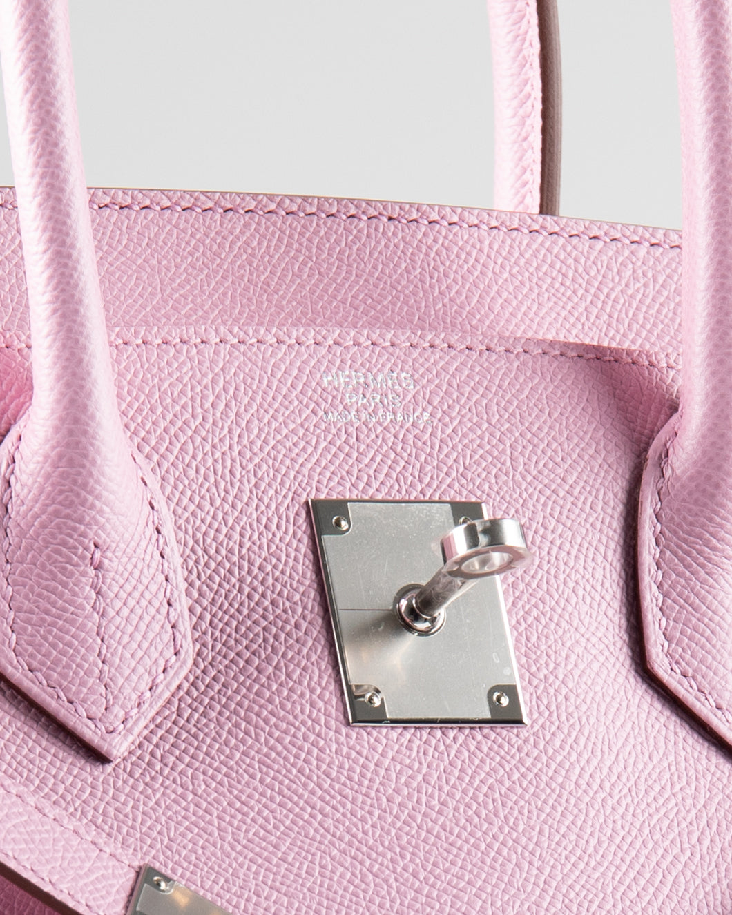 Birkin 30 Mauve Sylvestre in Epsom Leather with Palladium Hardware