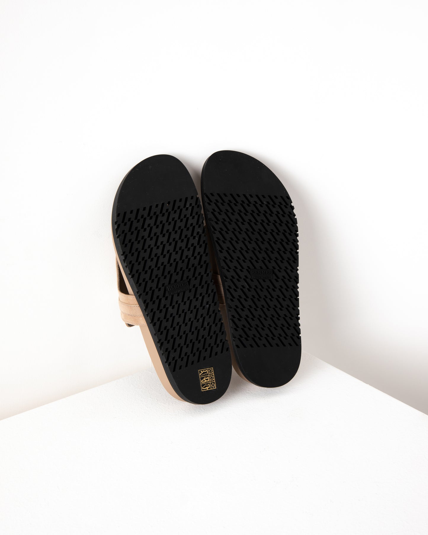 Empire Sandal in Nude with Palladium Hardware