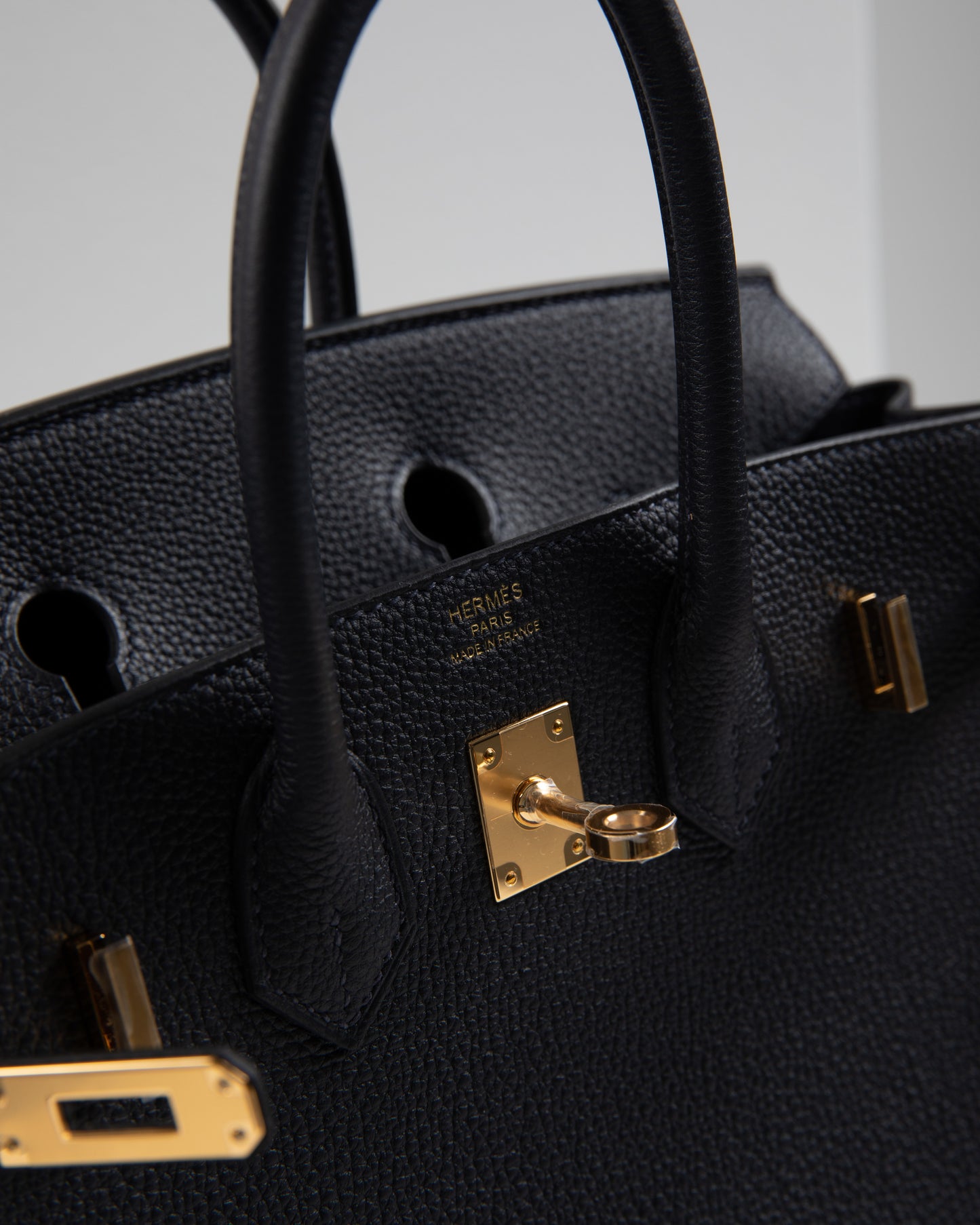 Birkin 25 Caban in Togo Leather with Gold Hardware