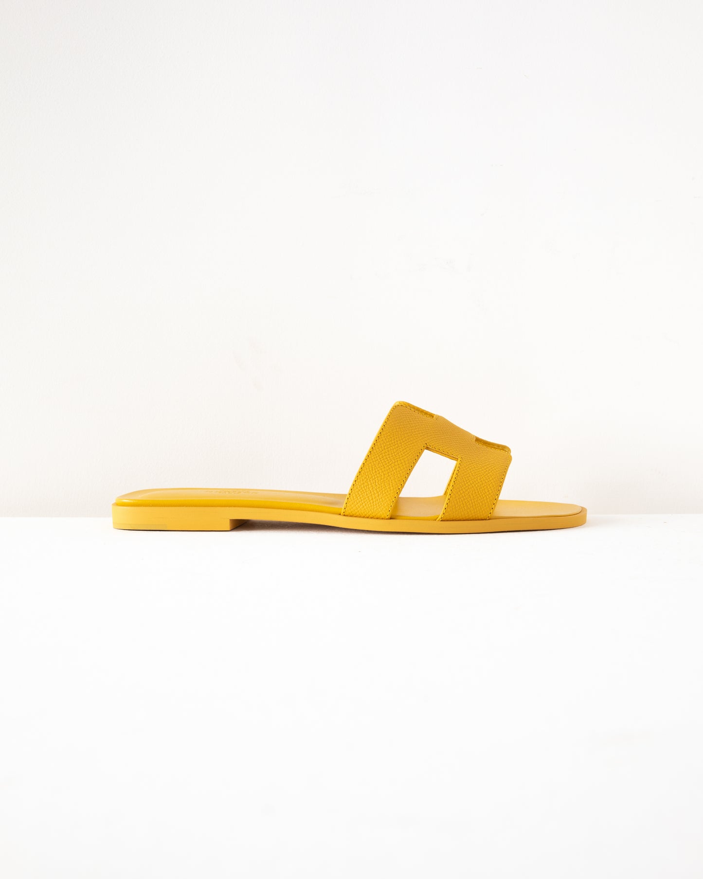 Oran Sandal in Epsom Mustard