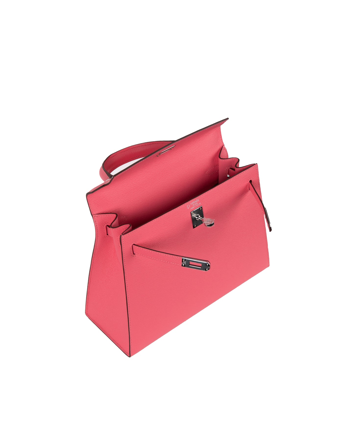 Kelly 25 in Rose Azalee Epsom with Palladium Hardware